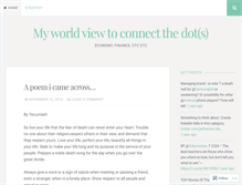 Tablet Screenshot of connectthedot.wordpress.com