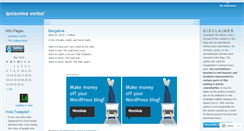 Desktop Screenshot of continualtimeshift.wordpress.com