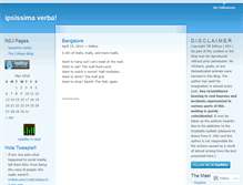 Tablet Screenshot of continualtimeshift.wordpress.com