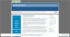 Desktop Screenshot of mellons.wordpress.com