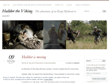 Tablet Screenshot of halldorviking.wordpress.com