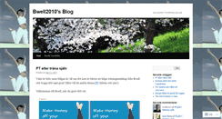 Desktop Screenshot of bwell2010.wordpress.com