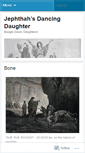 Mobile Screenshot of jephthahsdancingdaughter.wordpress.com