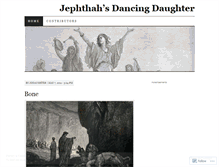 Tablet Screenshot of jephthahsdancingdaughter.wordpress.com