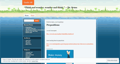 Desktop Screenshot of grade2m.wordpress.com