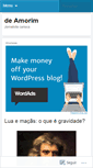 Mobile Screenshot of deamorim.wordpress.com