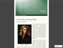 Tablet Screenshot of deamorim.wordpress.com