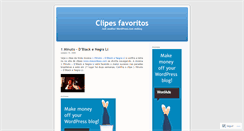 Desktop Screenshot of clipesfavoritos.wordpress.com