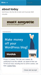 Mobile Screenshot of mattamyotte.wordpress.com