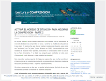 Tablet Screenshot of lecturaycomprension.wordpress.com