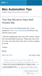 Mobile Screenshot of macautomationtips.wordpress.com
