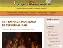 Tablet Screenshot of catequesiscadizyceuta.wordpress.com