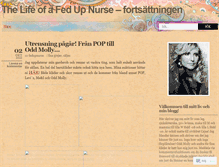 Tablet Screenshot of fedupnurse.wordpress.com