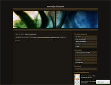 Tablet Screenshot of conmisalumnos.wordpress.com