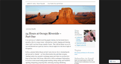 Desktop Screenshot of californiatripblog.wordpress.com