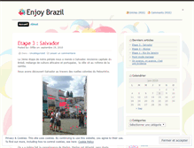 Tablet Screenshot of enjoybrazil2010.wordpress.com