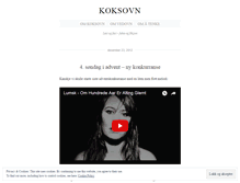 Tablet Screenshot of koksovn.wordpress.com