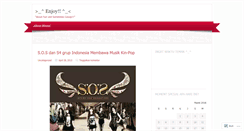 Desktop Screenshot of binzai.wordpress.com