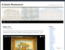 Tablet Screenshot of cmuclassichall.wordpress.com