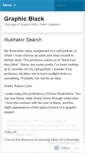 Mobile Screenshot of graphicblack.wordpress.com