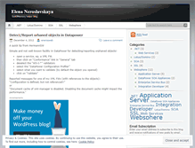 Tablet Screenshot of enerosweb.wordpress.com