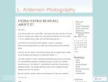 Tablet Screenshot of landersonphotography.wordpress.com
