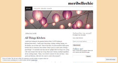 Desktop Screenshot of meribellechic.wordpress.com