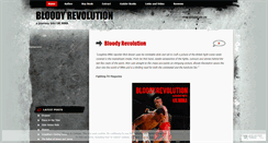 Desktop Screenshot of bloodyrevolution.wordpress.com