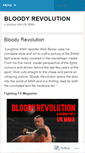 Mobile Screenshot of bloodyrevolution.wordpress.com