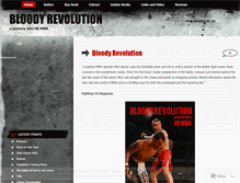 Tablet Screenshot of bloodyrevolution.wordpress.com