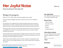 Tablet Screenshot of herjoyfulnoise.wordpress.com