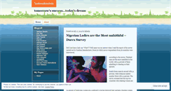 Desktop Screenshot of olaoluwabimibola.wordpress.com