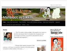 Tablet Screenshot of mahalootinsikkim.wordpress.com