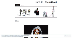 Desktop Screenshot of levicstencils.wordpress.com