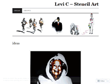 Tablet Screenshot of levicstencils.wordpress.com
