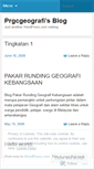 Mobile Screenshot of prgcgeografi.wordpress.com