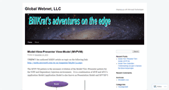 Desktop Screenshot of billkrat.wordpress.com