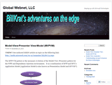 Tablet Screenshot of billkrat.wordpress.com