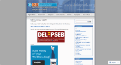 Desktop Screenshot of delepseb.wordpress.com