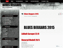 Tablet Screenshot of bluesbeggars.wordpress.com