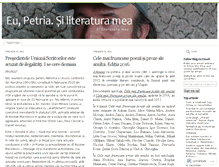 Tablet Screenshot of alexandrupetria.wordpress.com