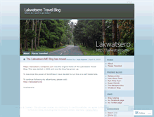 Tablet Screenshot of lakwatsero.wordpress.com