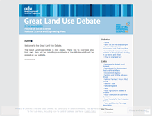 Tablet Screenshot of greatlandusedebate.wordpress.com