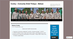 Desktop Screenshot of contry.wordpress.com