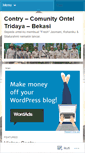 Mobile Screenshot of contry.wordpress.com