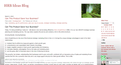 Desktop Screenshot of hrbagency.wordpress.com