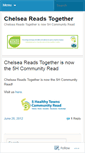 Mobile Screenshot of chelseareadstogether.wordpress.com