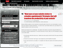 Tablet Screenshot of hartincorporated.wordpress.com