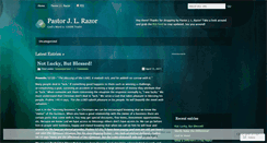 Desktop Screenshot of jamarerazor.wordpress.com