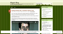 Desktop Screenshot of hippieblog.wordpress.com